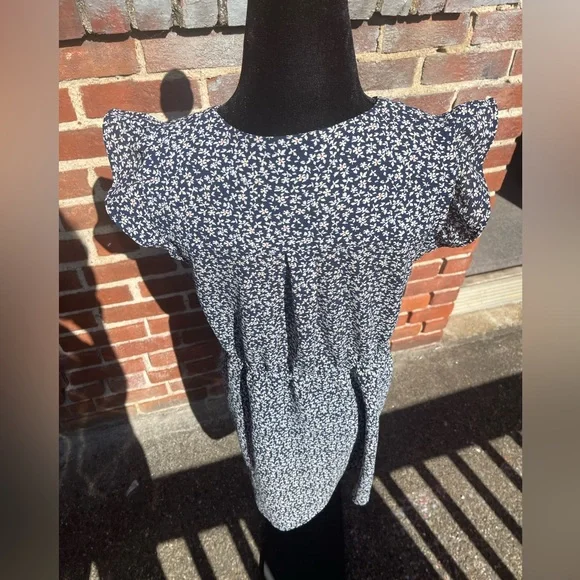 Monteau Los Angeles sun dress floral design size Large - Picture 7 of 7